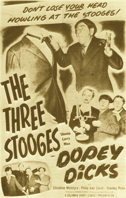 One-sheet for 1950's "Dopey Dicks"